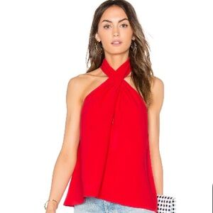 Amanda Uprichard - Beckett Tank in Lipstick